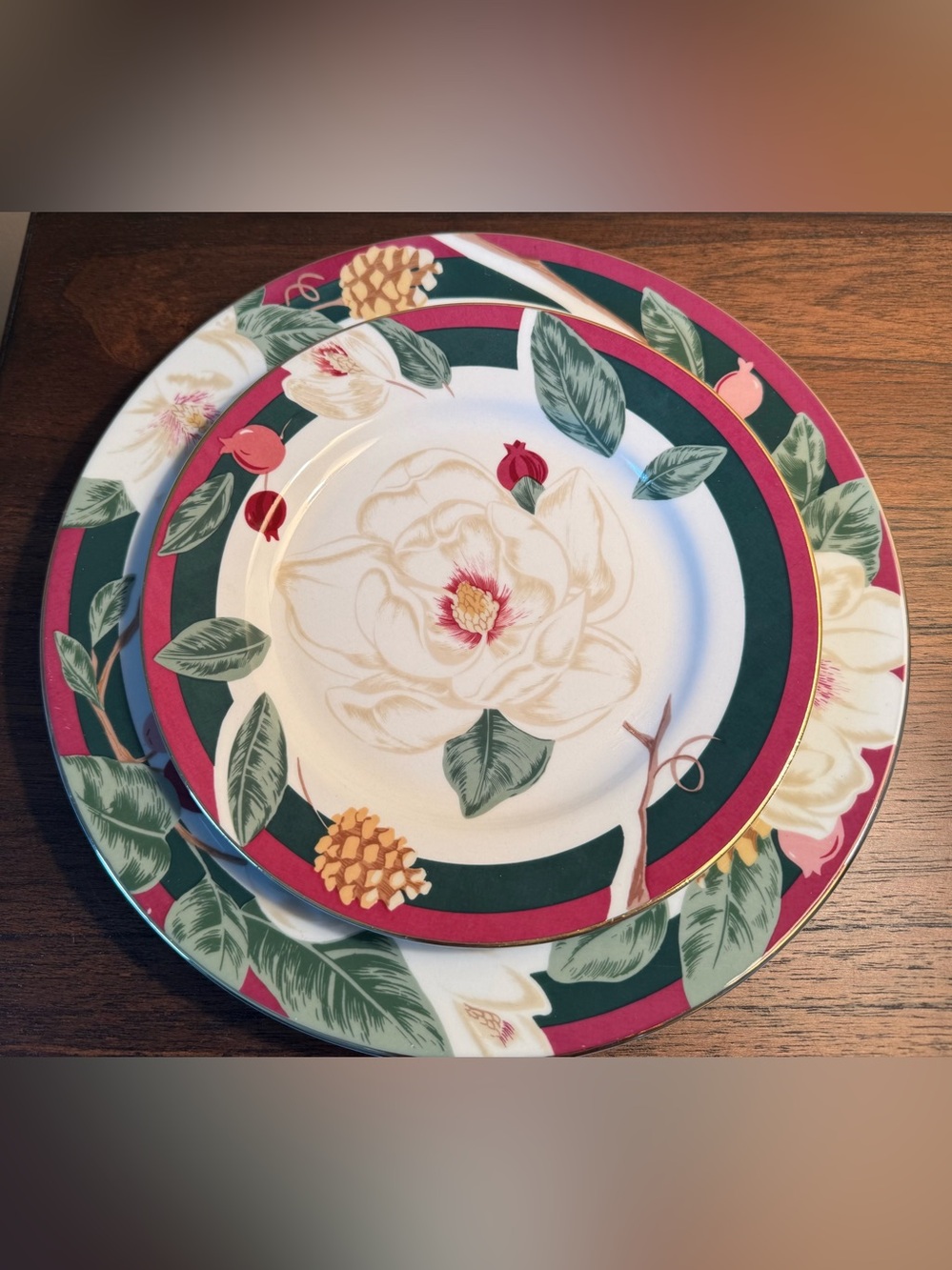 TIENSHAN MAGNOLIA FINE CHINA 4 PIECE PLACE SETTING (1) Set - Picture 5 of 9